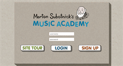 Desktop Screenshot of msmusicacademy.com